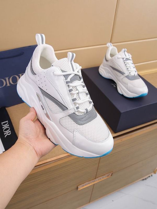Dior B22 White Silver Blue