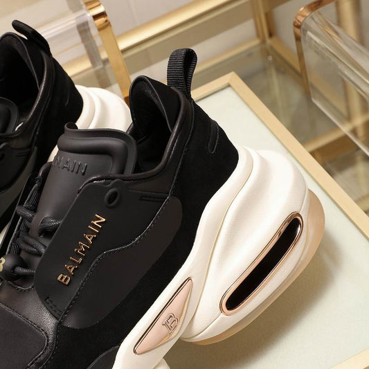 Balmain BBold Mixed Leather Fashion