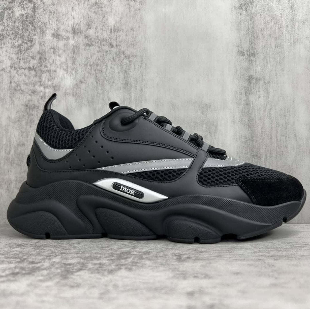 Dior B22 Black Silver