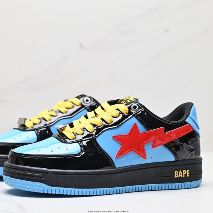 A Bathing Ape Marvel x Bapesta 'Black Widow'