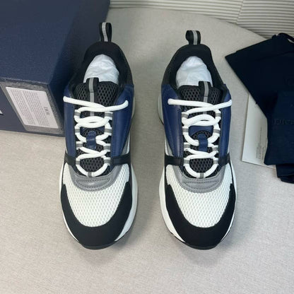 Dior B22 Navy White Black Trainer