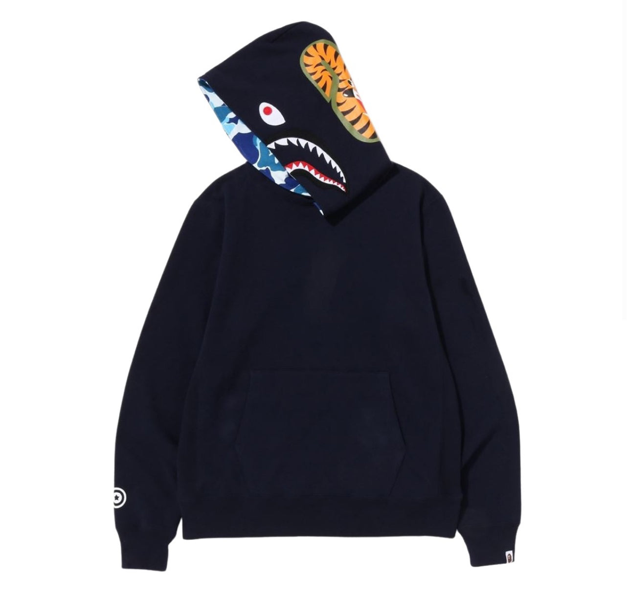 A Bathing Ape BAPE Shark Pullover Hoodie (NAVY,GRAY,BLACK)