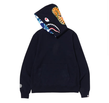 A Bathing Ape BAPE Shark Pullover Hoodie (NAVY,GRAY,BLACK)