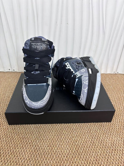 AMIRI MA-1 bandana-jacquard sneakers