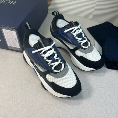 Dior B22 Navy White Black Trainer