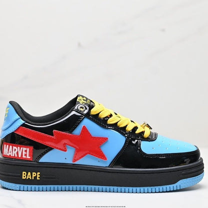 A Bathing Ape Marvel x Bapesta 'Black Widow'