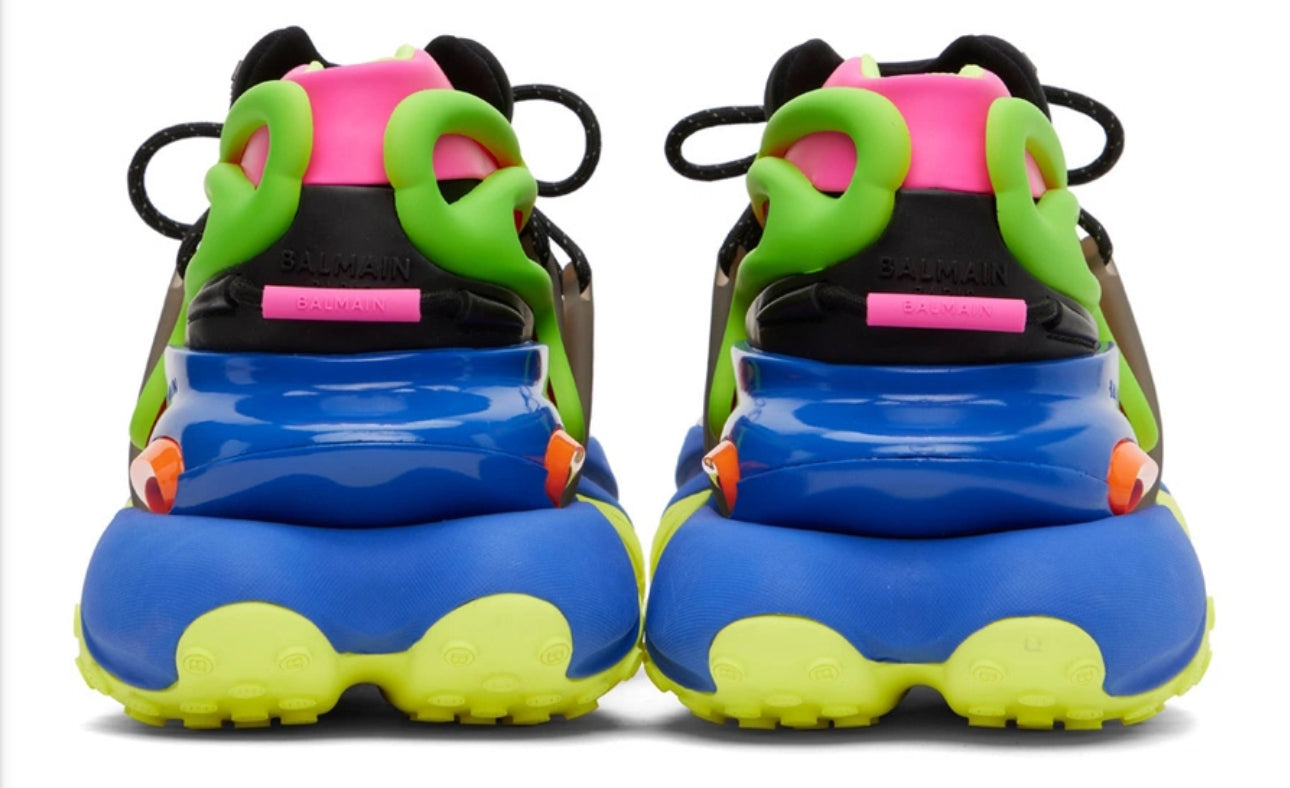 Balmain Multicolor Unicorn Low-Top Sneakers Balmain