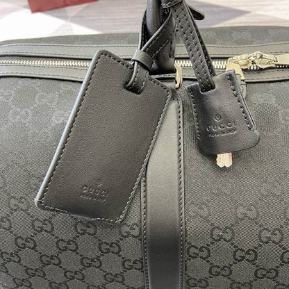 Gucci GG Black large duffle bag in black GG Supreme