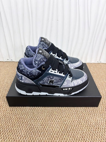 AMIRI MA-1 bandana-jacquard sneakers