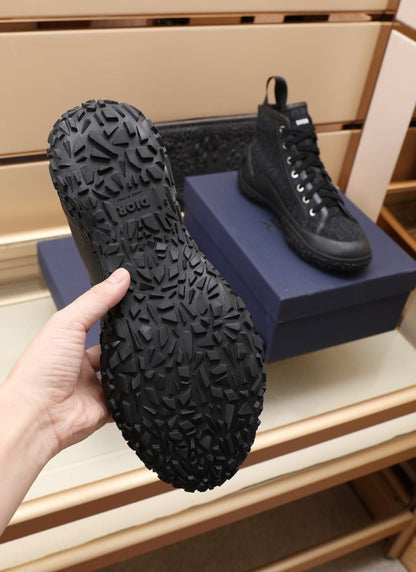Dior B28 Diorizon Ankle Boot 'Dior Oblique - Black