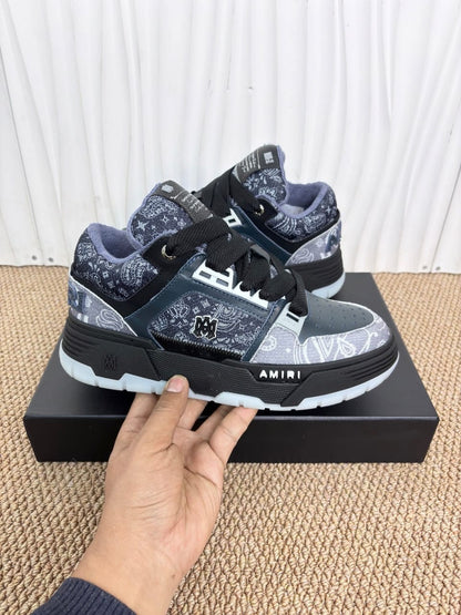 AMIRI MA-1 bandana-jacquard sneakers