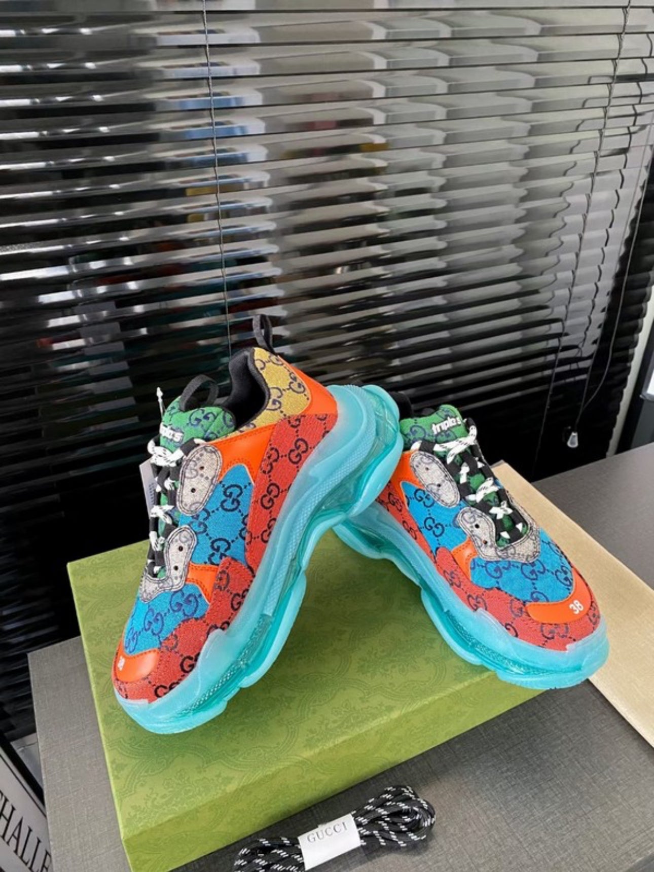Gucci x Balenciaga Triple S 'The Hacker Project'