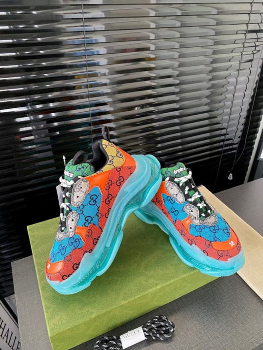 Gucci x Balenciaga Triple S 'The Hacker Project'