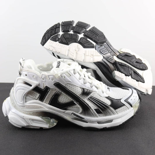 Balenciaga Runner sneakers in a white and black gradient