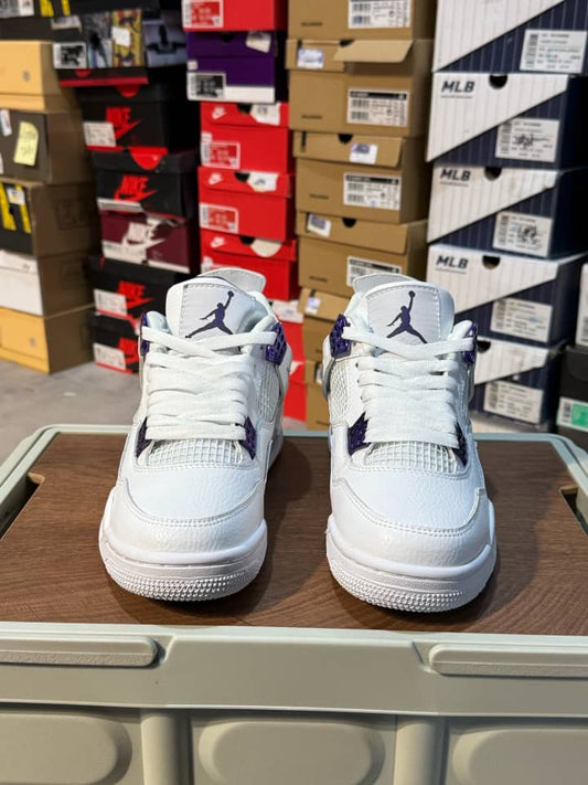 Nike Air Jordan 4 Retro "Metallic Purple,"