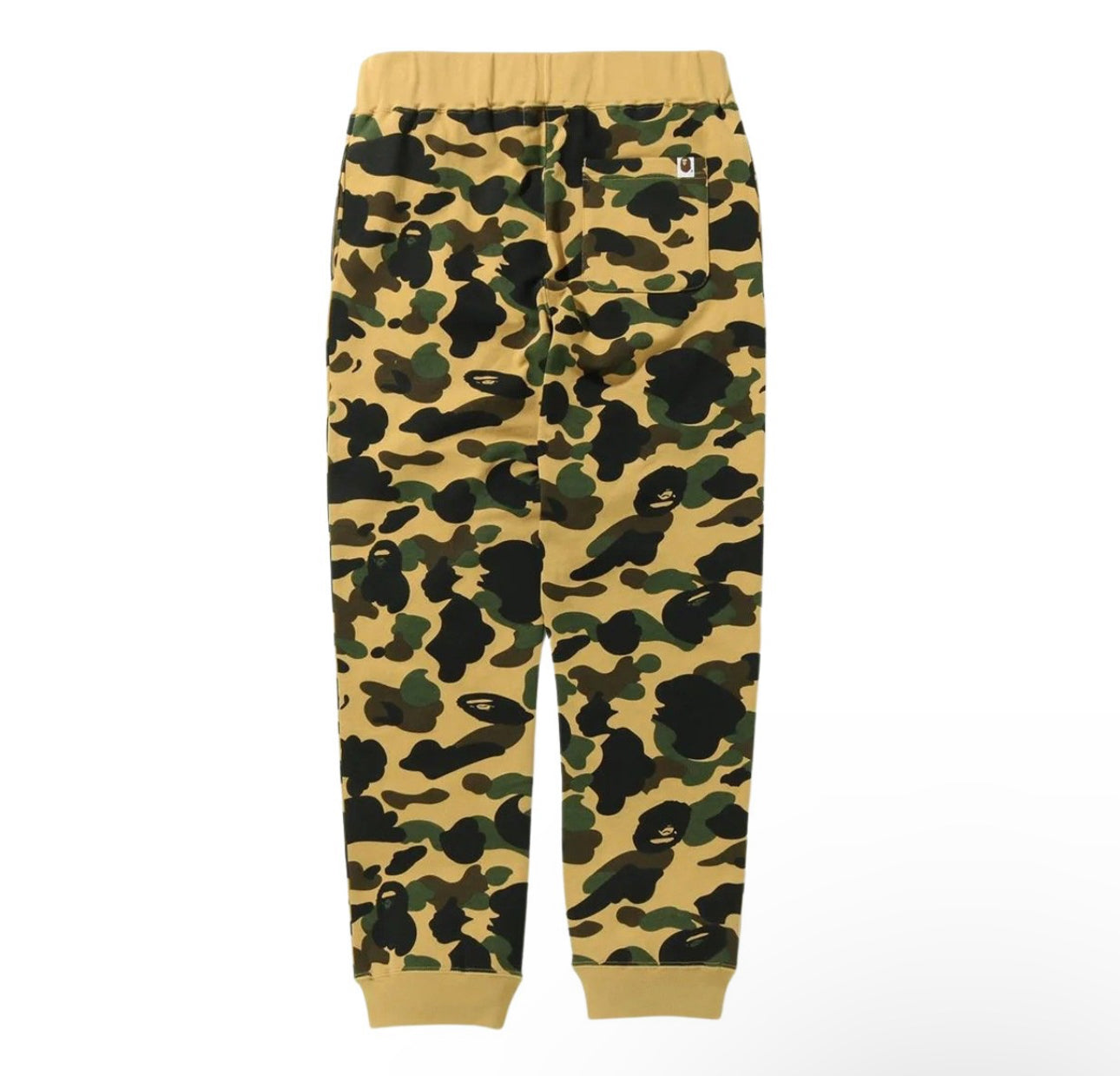 A Bathing Ape (BAPE) 1st Camo Shark Sweatpants (GREEN,YELLOW,RED,BLUE,BLACK)