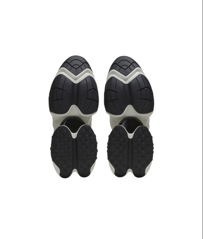 Balmain Men's Unicorn Neoprene Two-Tone Sneakers