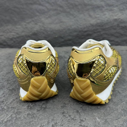 Orbit Sneaker "White/Metallic Gold" / “Orbit Mud Green”