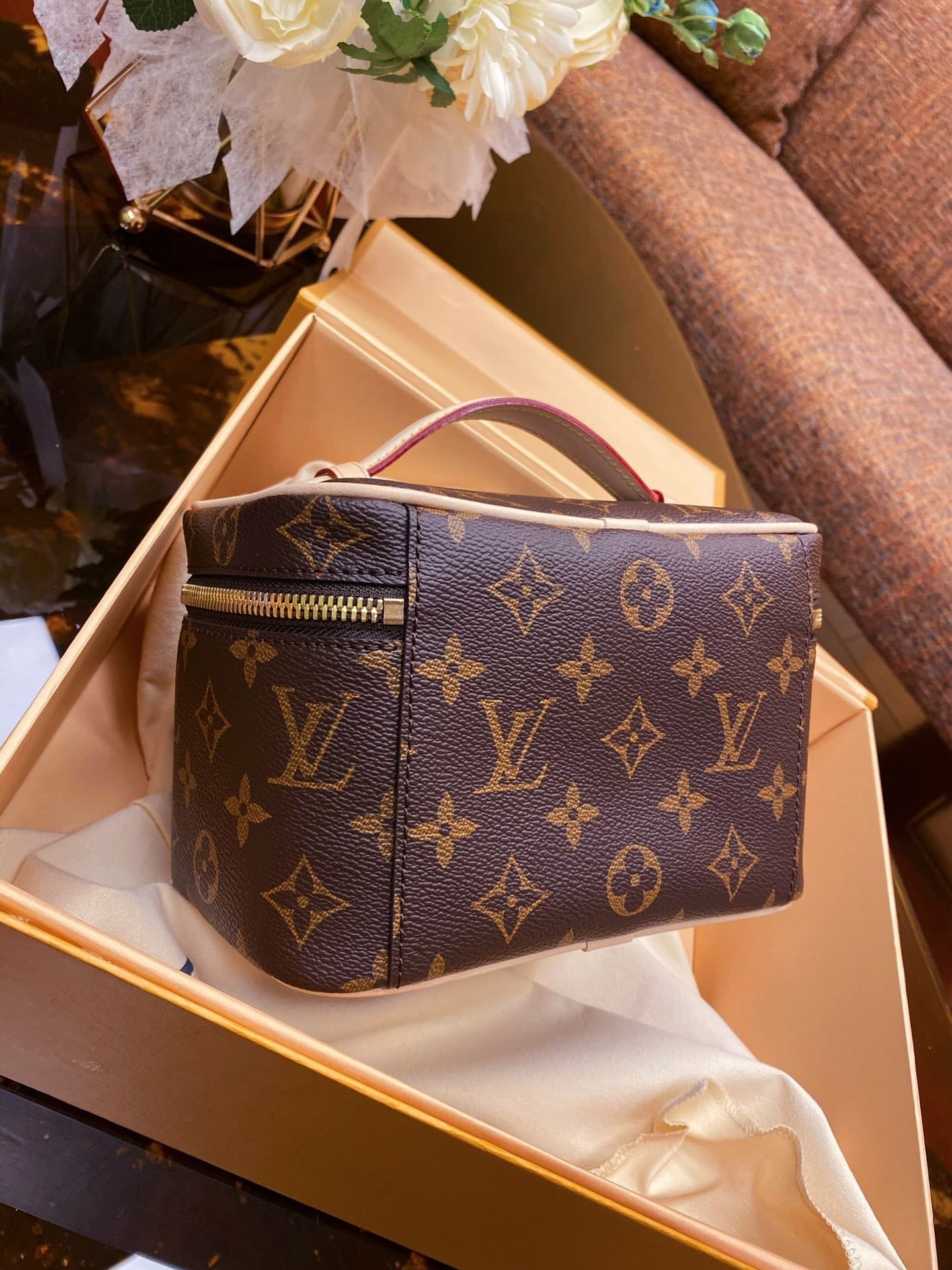 Louis Vuitton Monogram Neil Mini Makeup Bag