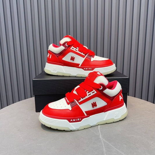 Amiri MA-1 sneakers in the 'Alabaster Red'