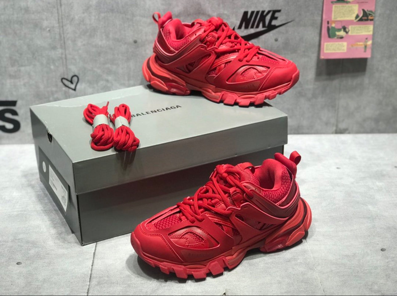 Balenciaga Track Sneaker (GREEN,BLUE,WHITE,RED,BLACK)