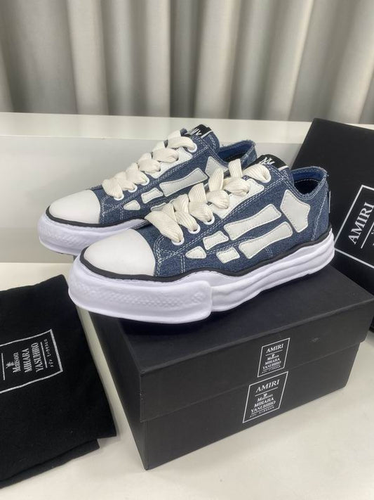 AMIRI x Maison MIHARA YASUHIRO Bones Low Sneaker