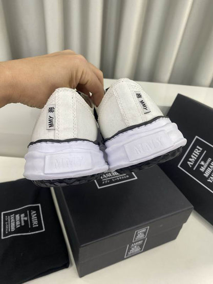 Amiri x Maison Mihara Yasuhiro Peterson OG Sole Canvas Low 'White'