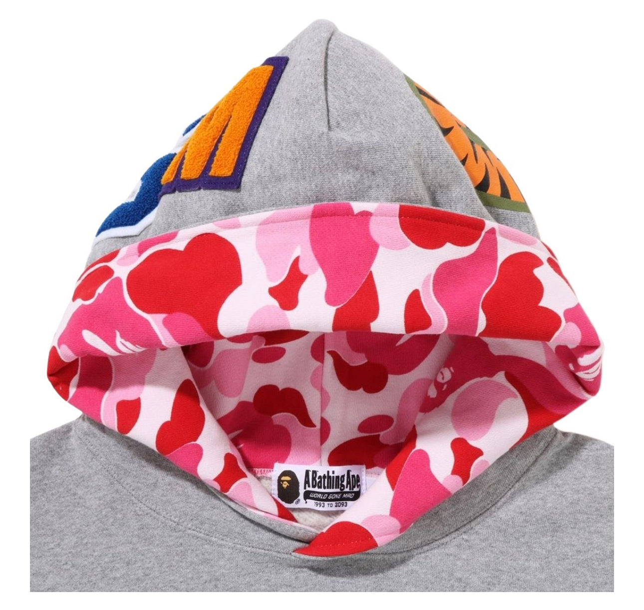 A Bathing Ape BAPE Shark Pullover Hoodie (NAVY,GRAY,BLACK)
