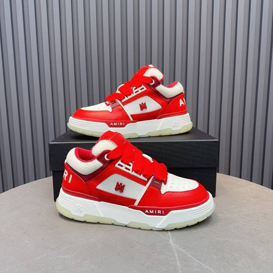 Amiri MA-1 sneakers in the 'Alabaster Red'