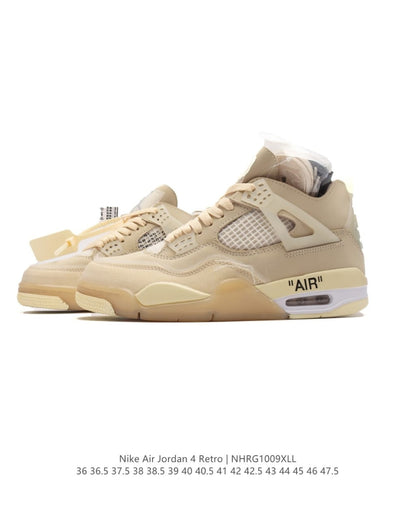 Nike Air Jordan 4 Retro SP 'Sail' x Off-White