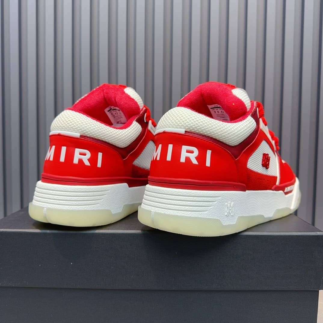 Amiri MA-1 sneakers in the 'Alabaster Red'