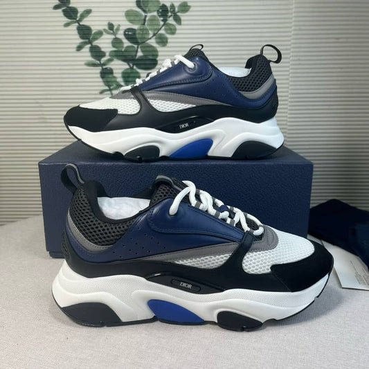 Dior B22 Navy White Black Trainer
