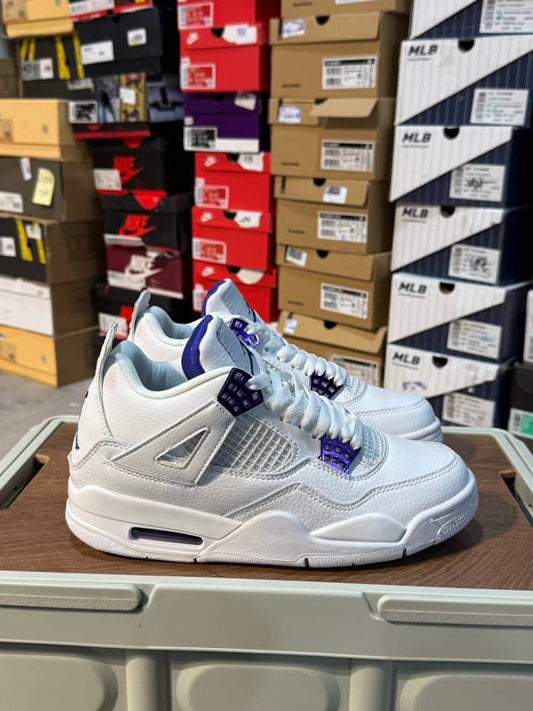 Nike Air Jordan 4 Retro "Metallic Purple,"