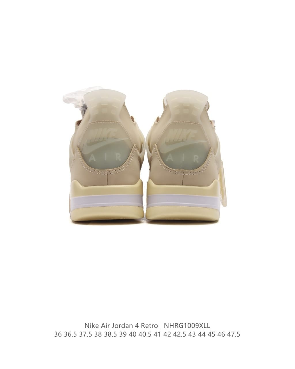 Nike Air Jordan 4 Retro SP 'Sail' x Off-White