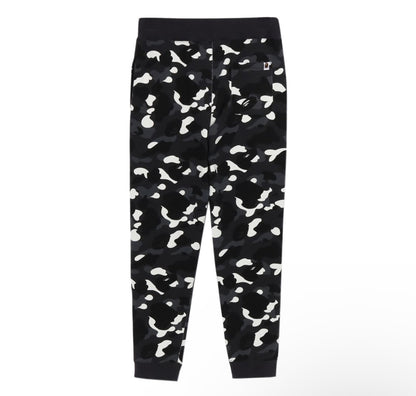 A Bathing Ape (BAPE) 1st Camo Shark Sweatpants (GREEN,YELLOW,RED,BLUE,BLACK)