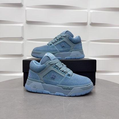AMIRI CRYSTAL MA-1 - Ashley Blue