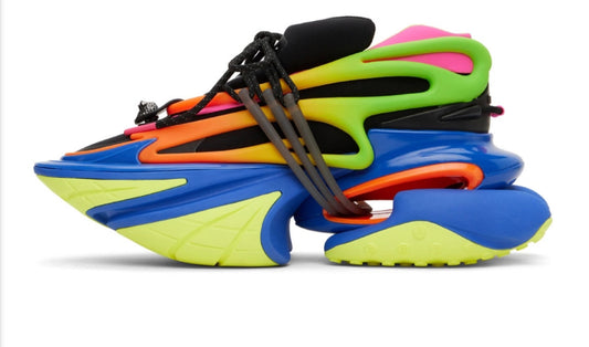 Balmain Multicolor Unicorn Low-Top Sneakers Balmain