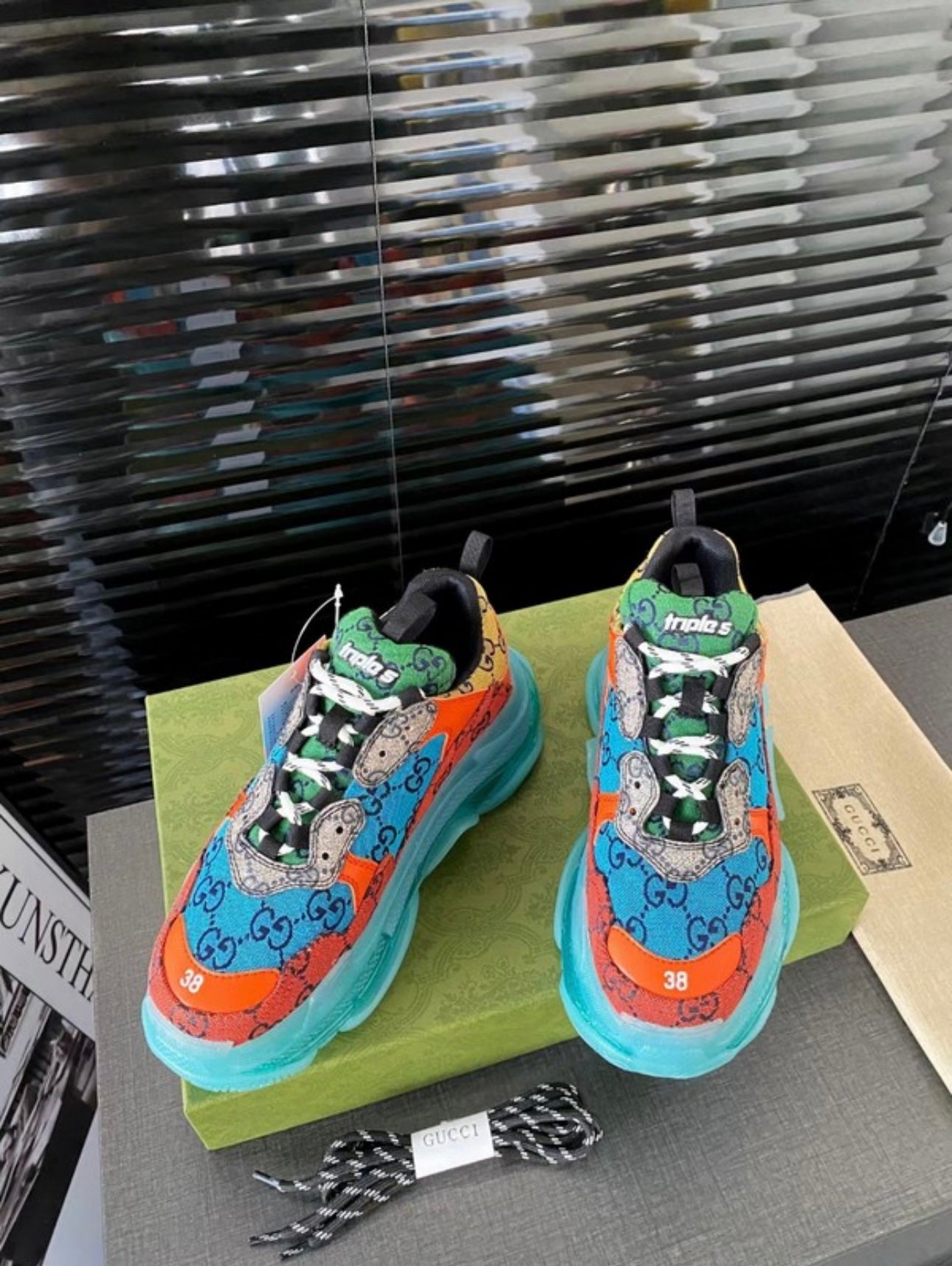 Gucci x Balenciaga Triple S 'The Hacker Project'