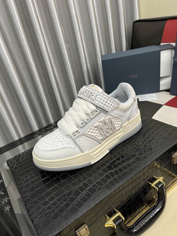 AMIRI MA Skyline Sneakers in Alabaster/White