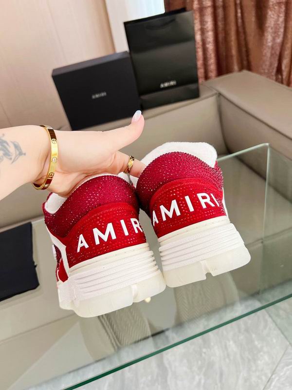Amiri Crystal MA-1 Red White