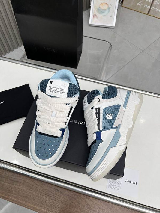 AMIRI Crystal MA-1 - Dusty Blue
