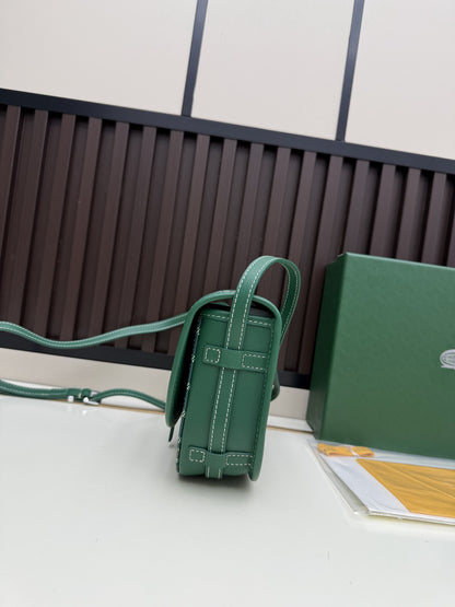 Goyard Belvedere PM Messenger Bag – Green