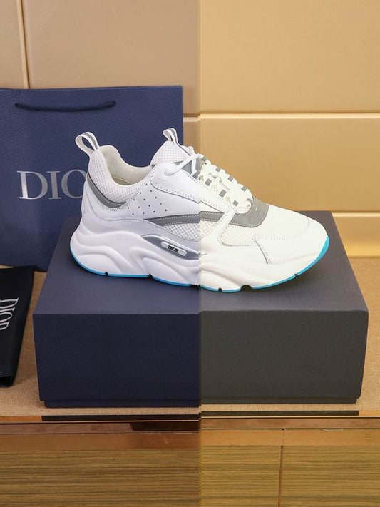 Dior B22 White Silver Blue