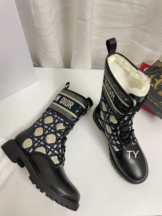 Dior D-Major Ankle Boot Black