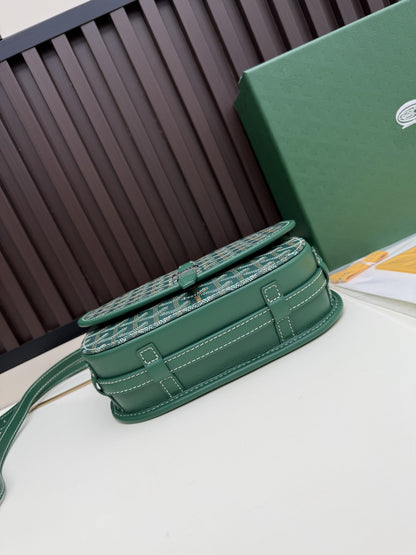Goyard Belvedere PM Messenger Bag – Green
