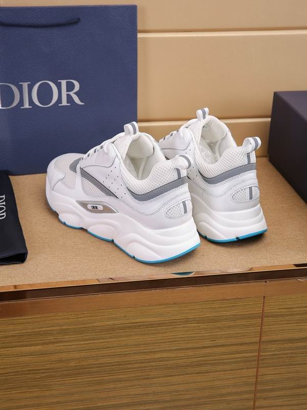 Dior B22 White Silver Blue