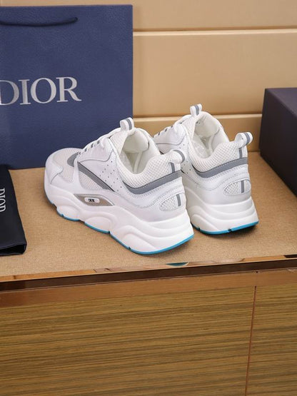 Dior B22 White Silver Blue