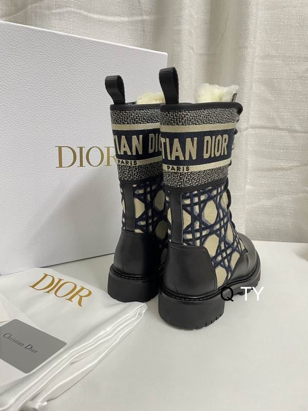 Dior D-Major Ankle Boot Black