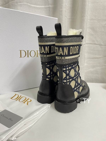 Dior D-Major Ankle Boot Black