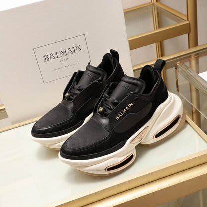 Balmain BBold Mixed Leather Fashion